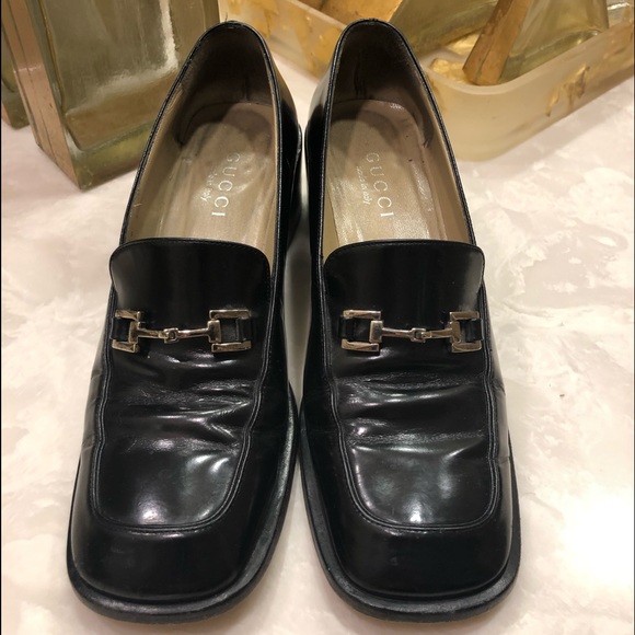 Gucci Shoes - Gucci loafers, women’s black, horsebit detail, Sz 8, Timeless Classic!